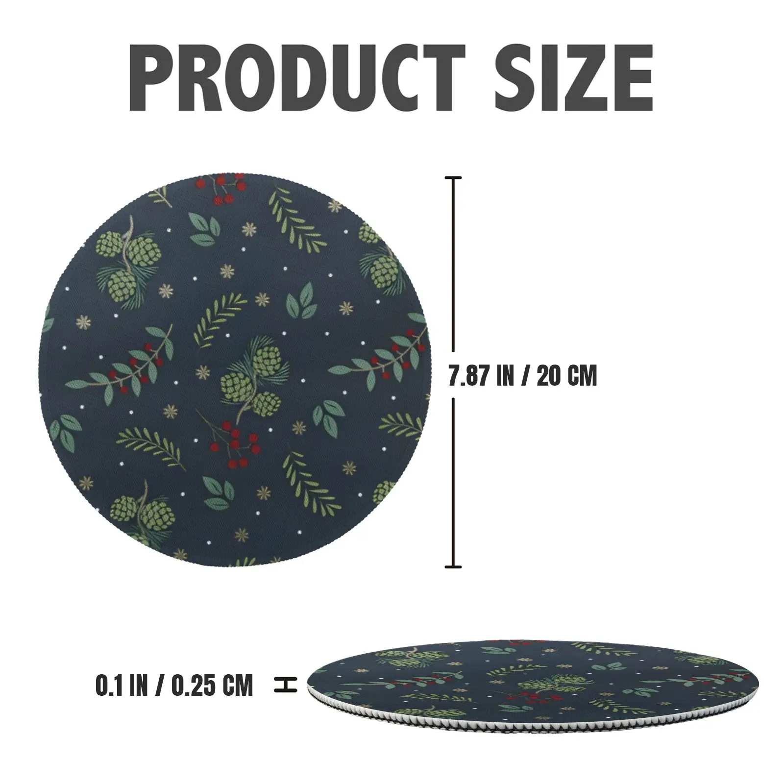 Christmas Placemats | Green Cones | Holiday Dinner Table Decor | 4 Pack Christmas Placemats christmas dining decor 4 Christmas Placemats | Green Cones | Holiday Dinner Table Decor | 4 Pack Christmas Placemats christmas dining decor 4