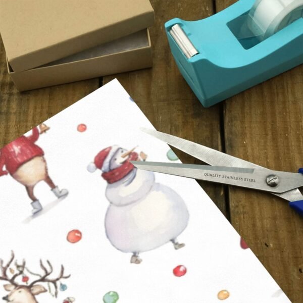 Christmas Wrapping Paper | Premium Holiday Gift Wrap | Polar Santa 58″ x 23″ (1–5 Rolls) Wrapping Paper Christmas Gift Wrap 3