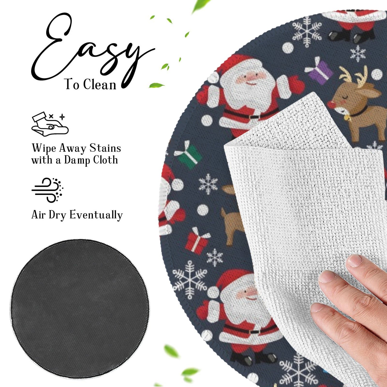 Christmas Placemats | Santa Deer | Holiday Dinner Table Decor | 4 Pack Christmas Placemats christmas dining decor 2 Christmas Placemats | Santa Deer | Holiday Dinner Table Decor | 4 Pack Christmas Placemats christmas dining decor 2