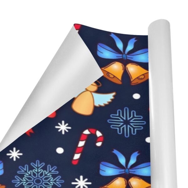 Christmas Wrapping Paper | Premium Holiday Gift Wrap | Ribbon Angel 58″ x 23″ (1–5 Rolls) Wrapping Paper Christmas Gift Wrap 2