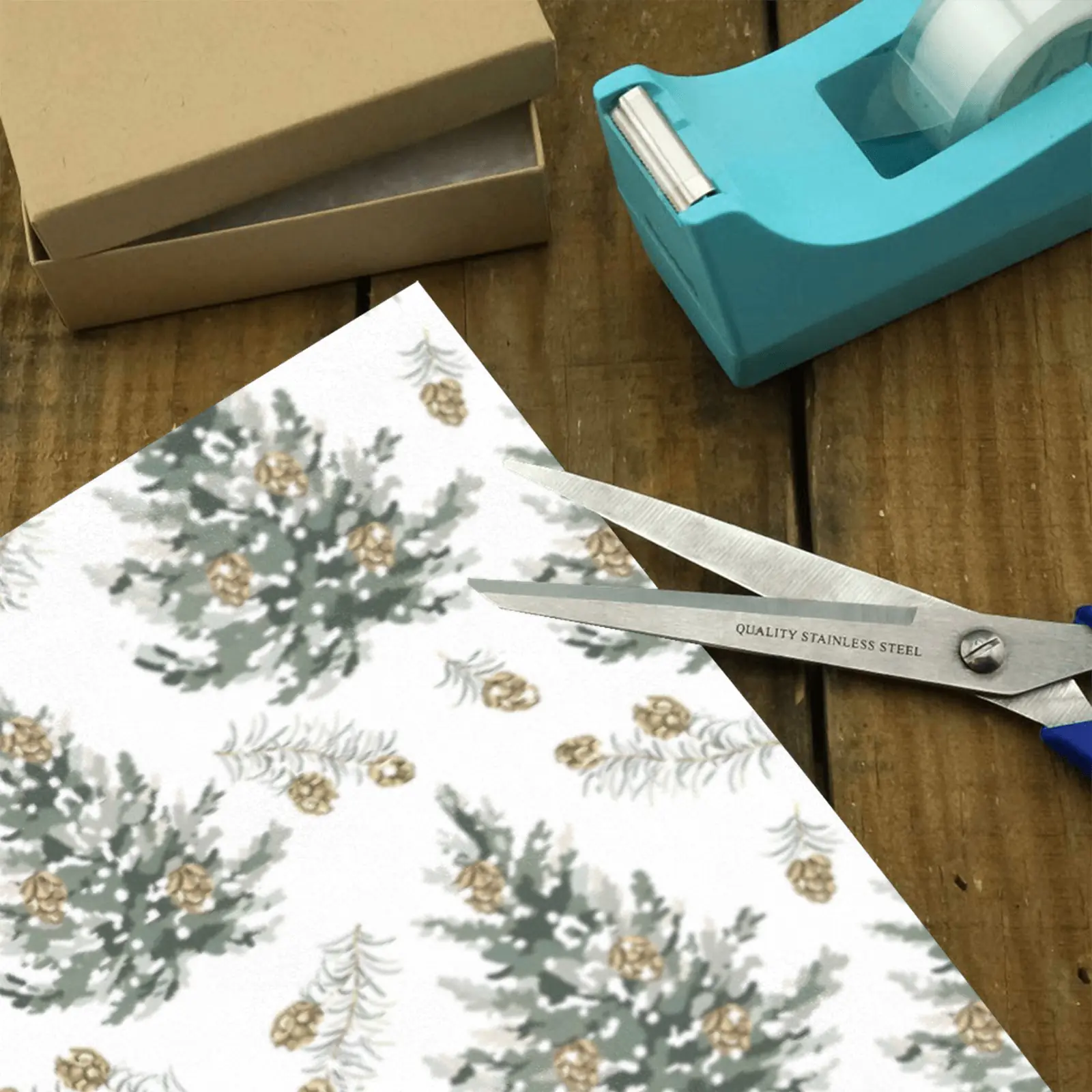 Christmas Wrapping Paper | Premium Holiday Gift Wrap | Gold Pine 58″ x 23″ (1–5 Rolls) Wrapping Paper Christmas Gift Wrap 3 Christmas Wrapping Paper | Premium Holiday Gift Wrap | Gold Pine 58″ x 23″ (1–5 Rolls) Wrapping Paper Christmas Gift Wrap 3