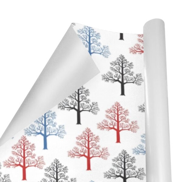 Christmas Wrapping Paper | Premium Holiday Gift Wrap | Colored Oaks 58″ x 23″ (1–5 Rolls) Wrapping Paper Christmas Gift Wrap 2