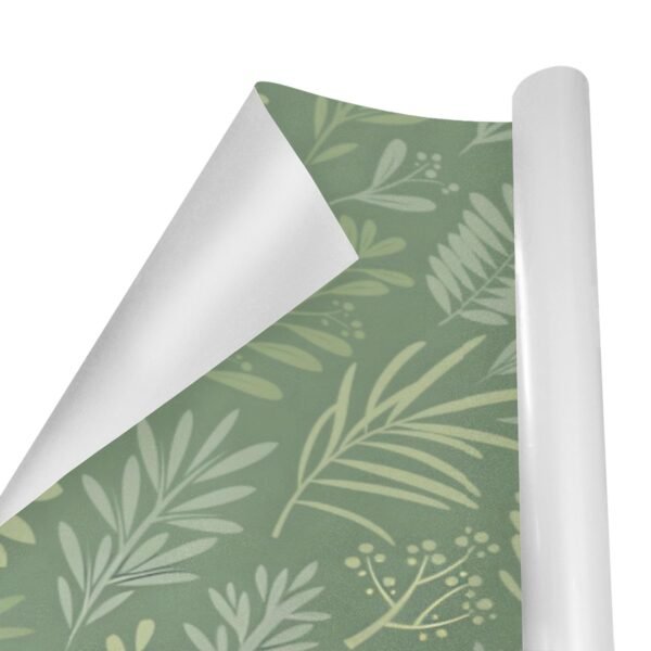 Christmas Wrapping Paper | Premium Holiday Gift Wrap | Green Wheat 58″ x 23″ (1–5 Rolls) Wrapping Paper Christmas Gift Wrap 2