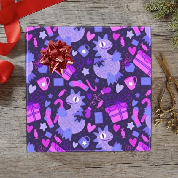 Christmas Wrapping Paper | Premium Holiday Gift Wrap | Dino 58″ x 23″ (1–5 Rolls) Wrapping Paper Christmas Gift Wrap
