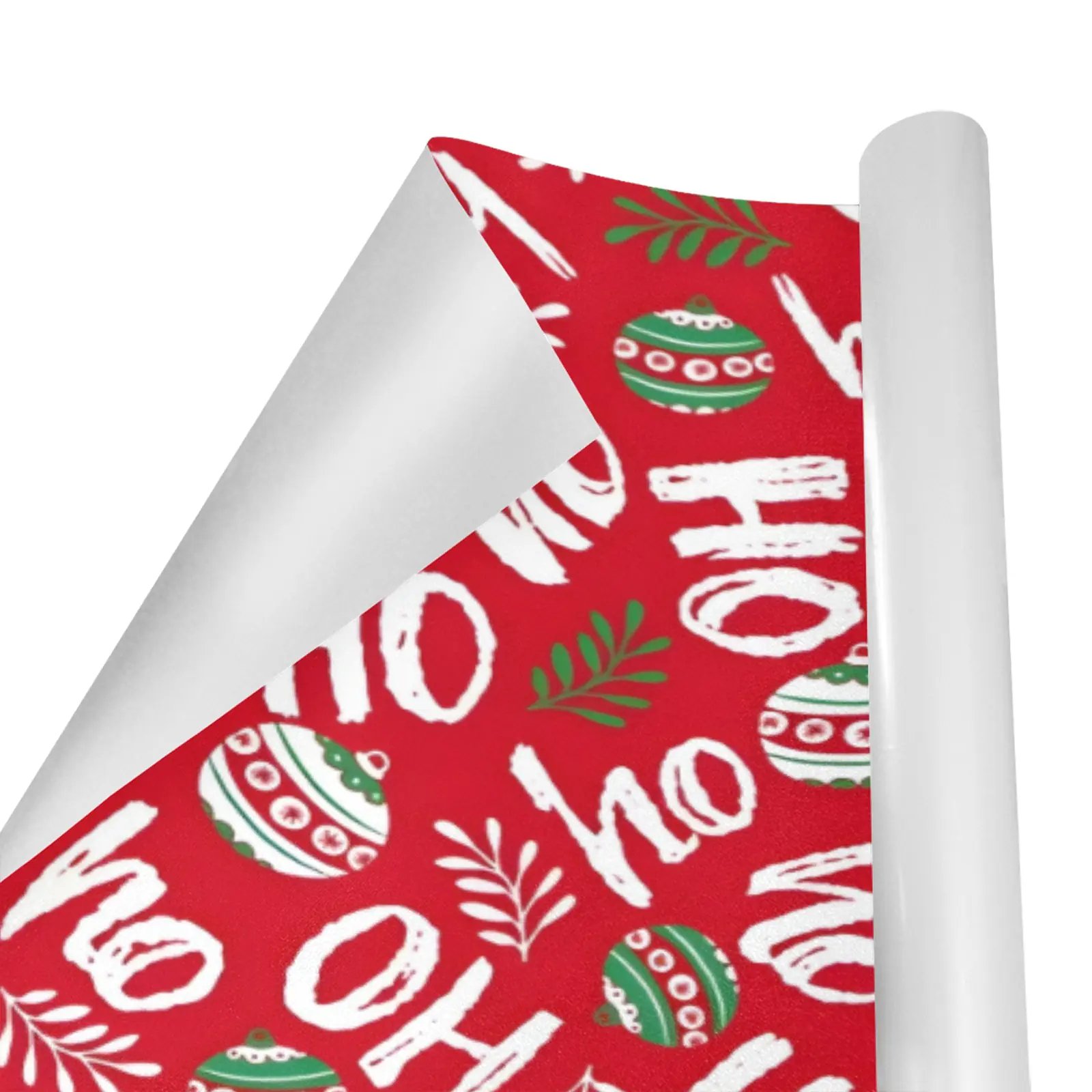 Christmas Wrapping Paper | Premium Holiday Gift Wrap | Red Hohoho 58″ x 23″ (1–5 Rolls) Wrapping Paper Christmas Gift Wrap 2