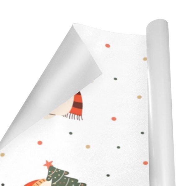 Christmas Wrapping Paper | Premium Holiday Gift Wrap | Frosty Scarf 58″ x 23″ (1–5 Rolls) Wrapping Paper Christmas Gift Wrap 3