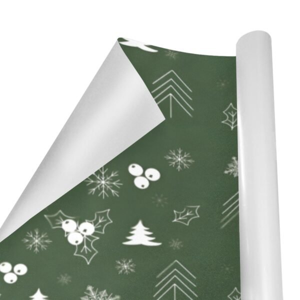 Christmas Wrapping Paper | Premium Holiday Gift Wrap | Green Berries 58″ x 23″ (1–5 Rolls) Wrapping Paper Christmas Gift Wrap 2