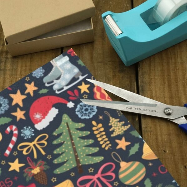 Christmas Wrapping Paper | Premium Holiday Gift Wrap | All Holiday 58″ x 23″ (1–5 Rolls) Christmas Christmas Gift Wrap 3