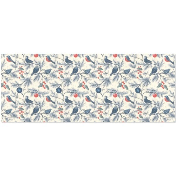 Christmas Wrapping Paper | Premium Holiday Gift Wrap | Snowbirds 58″ x 23″ (1–5 Rolls) Wrapping Paper Christmas Gift Wrap 4