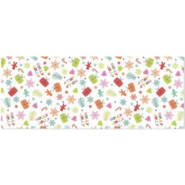 Christmas Wrapping Paper | Premium Holiday Gift Wrap | Holly Jolly 58″ x 23″ (1–5 Rolls) Wrapping Paper Christmas Gift Wrap 4