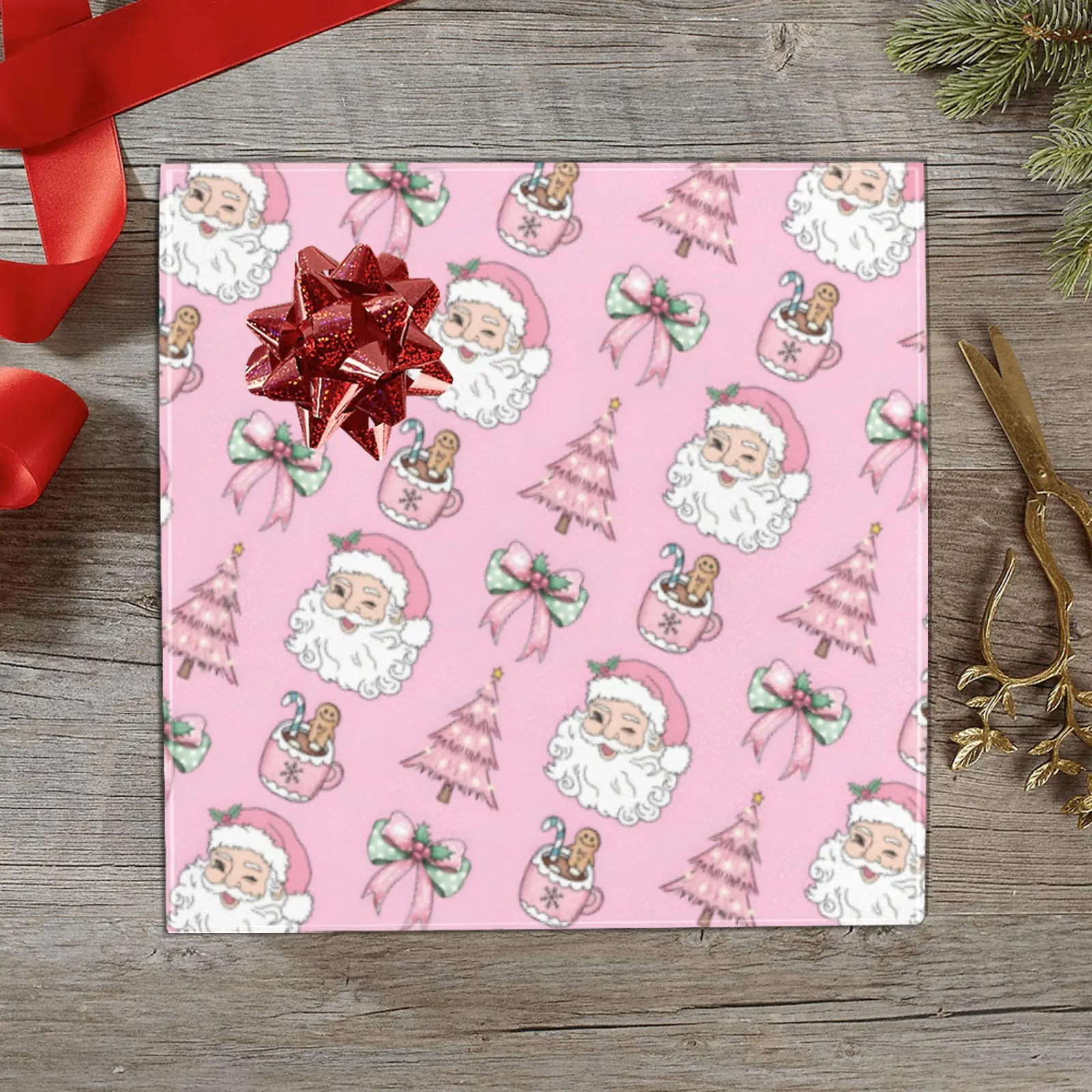 Christmas Wrapping Paper | Premium Holiday Gift Wrap | Pink Cocoa 58″ x 23″ (1–5 Rolls) Wrapping Paper Christmas Gift Wrap Christmas Wrapping Paper | Premium Holiday Gift Wrap | Pink Cocoa 58″ x 23″ (1–5 Rolls) Wrapping Paper Christmas Gift Wrap