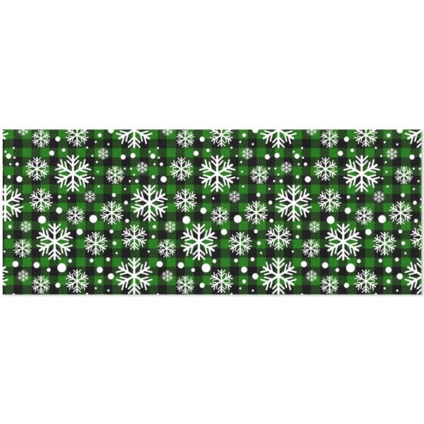 Christmas Wrapping Paper | Premium Holiday Gift Wrap | Green Buffalo 58″ x 23″ (1–5 Rolls) Wrapping Paper Christmas Gift Wrap 4
