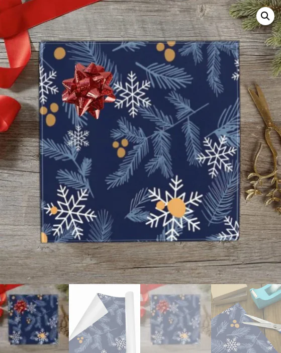Christmas Wrapping Paper | Premium Holiday Gift Wrap | Navy Pines 58″ x 23″ (1–5 Rolls) Wrapping Paper Christmas Gift Wrap 5 Christmas Wrapping Paper | Premium Holiday Gift Wrap | Navy Pines 58″ x 23″ (1–5 Rolls) Wrapping Paper Christmas Gift Wrap 5