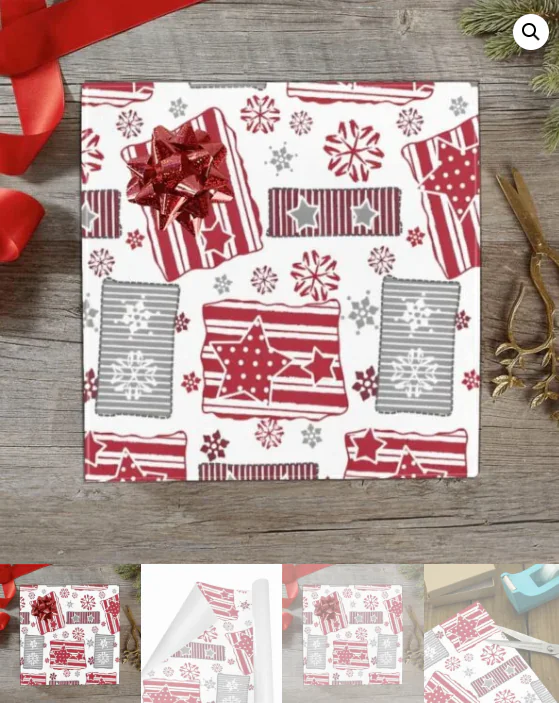 Christmas Wrapping Paper | Premium Holiday Gift Wrap | Patriotic 58″ x 23″ (1–5 Rolls) Wrapping Paper Christmas Gift Wrap 5 Christmas Wrapping Paper | Premium Holiday Gift Wrap | Patriotic 58″ x 23″ (1–5 Rolls) Wrapping Paper Christmas Gift Wrap 5