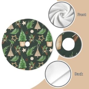 Holiday Christmas Tree Skirt | Cinnamon | Traditional Rustic Round 48×48 Inch Home Decor Christmas Tree Skirts christmas tree decor Holiday Christmas Tree Skirt | Cinnamon | Traditional Rustic Round 48×48 Inch Home Decor Christmas Tree Skirts christmas tree decor
