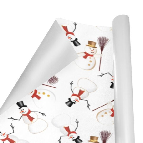 Christmas Wrapping Paper | Premium Holiday Gift Wrap | Frosty 58″ x 23″ (1–5 Rolls) Wrapping Paper Christmas Gift Wrap 2