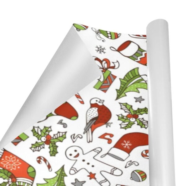 Christmas Wrapping Paper | Premium Holiday Gift Wrap | Ginger Partridge 58″ x 23″ (1–5 Rolls) Wrapping Paper Christmas Gift Wrap 5