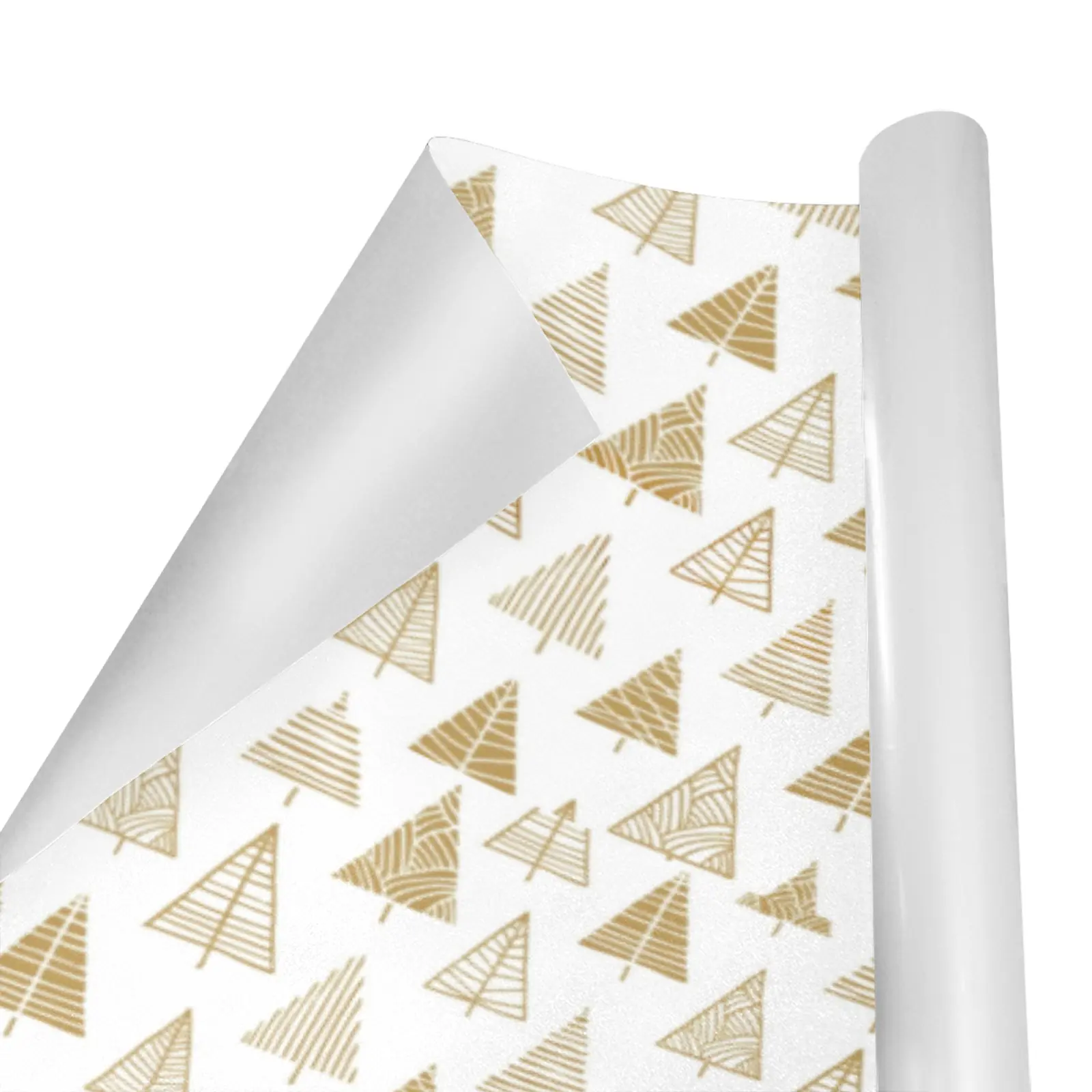 Christmas Wrapping Paper | Premium Holiday Gift Wrap | Gold Forest 58″ x 23″ (1–5 Rolls) Wrapping Paper Christmas Gift Wrap 2
