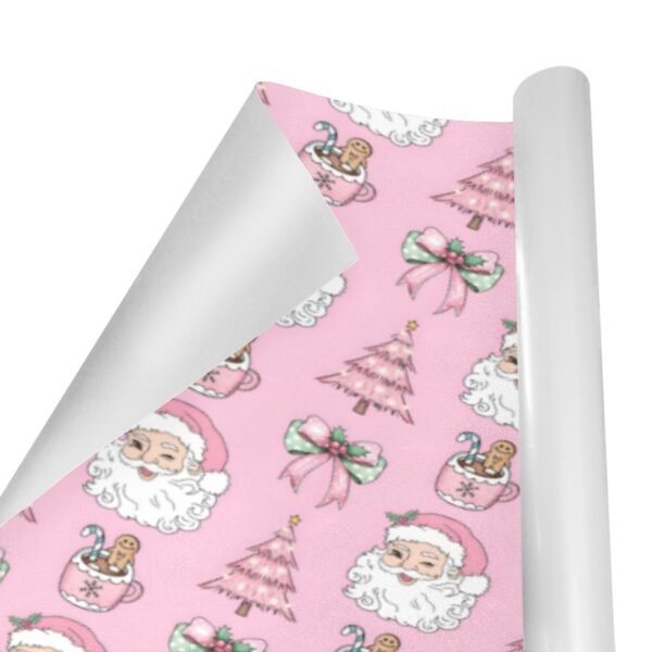 Christmas Wrapping Paper | Premium Holiday Gift Wrap | Pink Cocoa 58″ x 23″ (1–5 Rolls) Wrapping Paper Christmas Gift Wrap 6