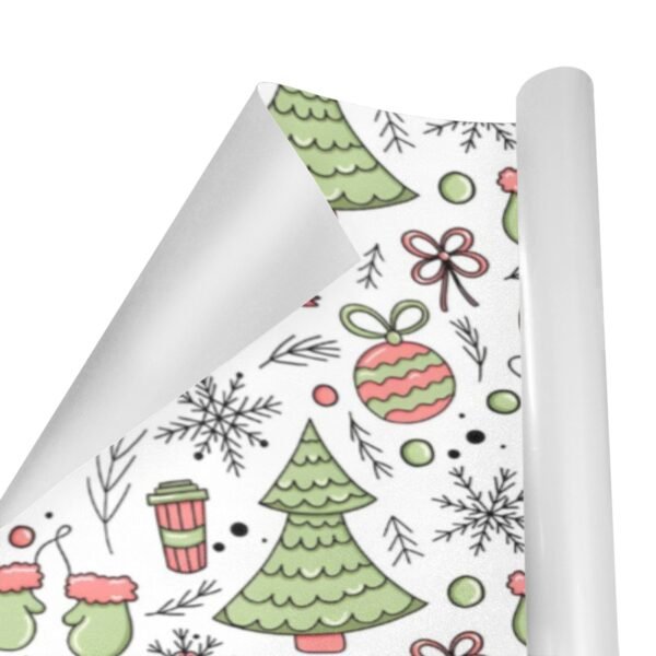Christmas Wrapping Paper | Premium Holiday Gift Wrap | Latte Forest 58″ x 23″ (1–5 Rolls) Wrapping Paper Christmas Gift Wrap 19