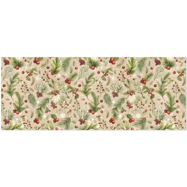 Christmas Wrapping Paper | Premium Holiday Gift Wrap | Cranberry 58″ x 23″ (1–5 Rolls) Wrapping Paper Christmas Gift Wrap 4