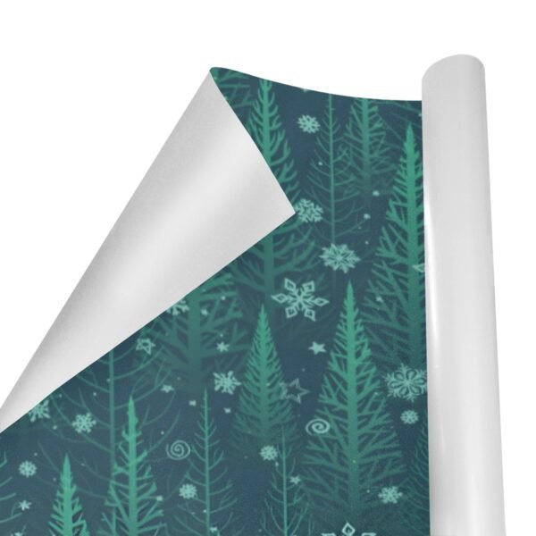 Christmas Wrapping Paper | Premium Holiday Gift Wrap | Blue Forest 58″ x 23″ (1–5 Rolls) Wrapping Paper Christmas Gift Wrap 2