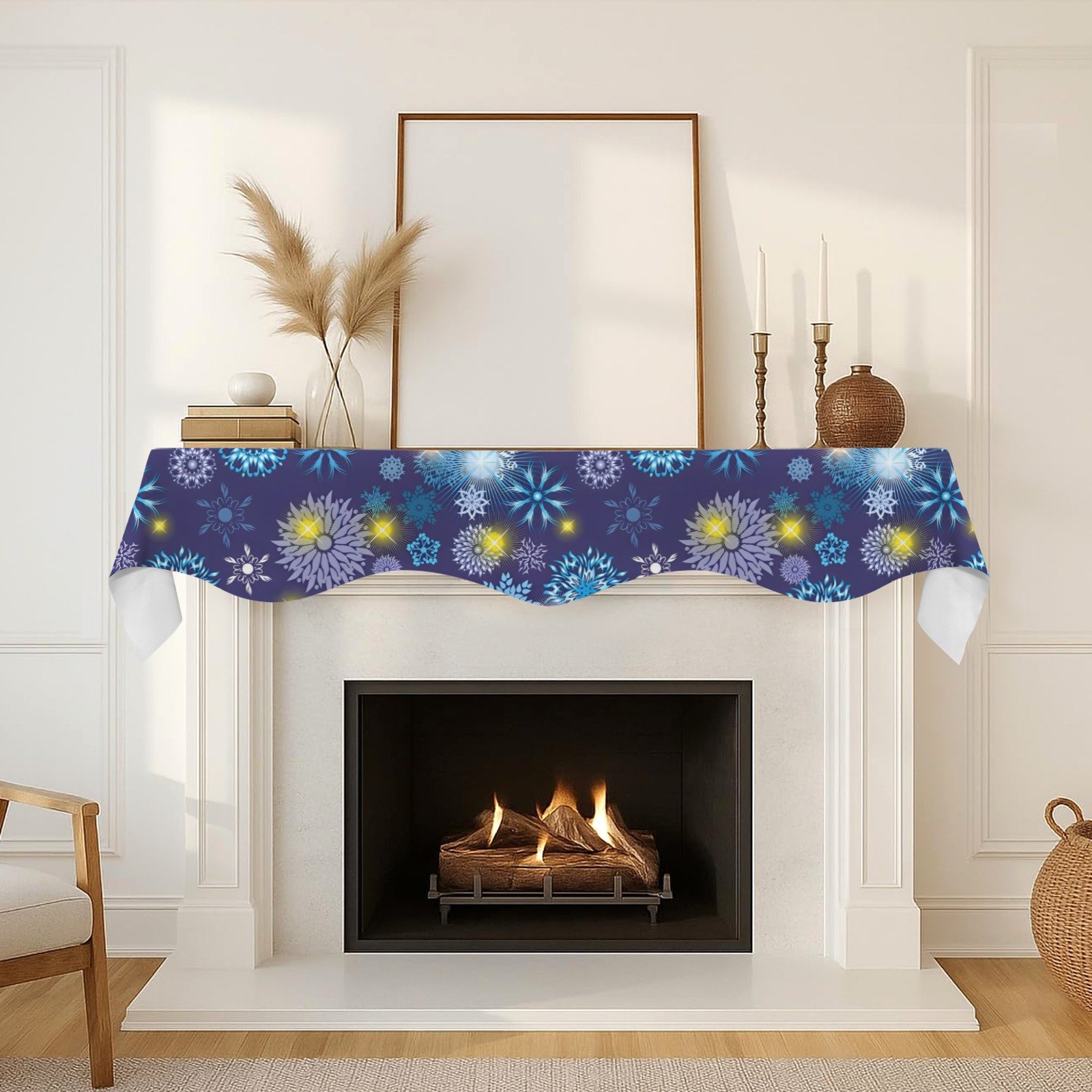 Christmas Holiday Fireplace Mantel Scarf | Neon | Mantle Runner Christmas Fireplace Mantel Scarf Christmas Fireplace Decoration 4 Christmas Holiday Fireplace Mantel Scarf | Neon | Mantle Runner Christmas Fireplace Mantel Scarf Christmas Fireplace Decoration 4