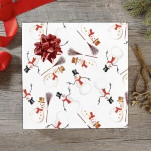 Christmas Wrapping Paper | Premium Holiday Gift Wrap | Frosty 58″ x 23″ (1–5 Rolls) Wrapping Paper Christmas Gift Wrap