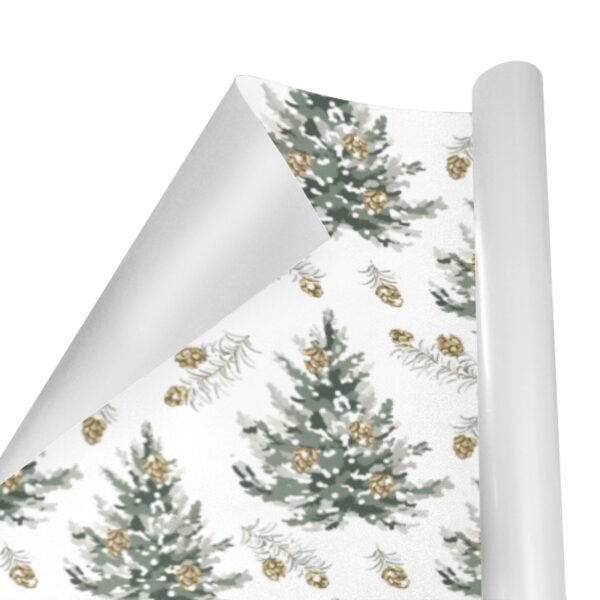 Christmas Wrapping Paper | Premium Holiday Gift Wrap | Gold Pine 58″ x 23″ (1–5 Rolls) Wrapping Paper Christmas Gift Wrap 2