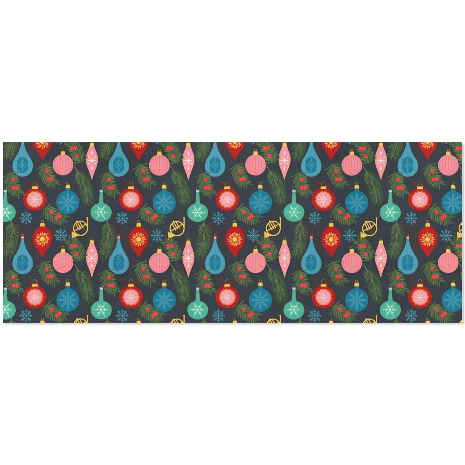 Christmas Wrapping Paper | Premium Holiday Gift Wrap | French Horn 58″ x 23″ (1–5 Rolls) Wrapping Paper Christmas Gift Wrap 4
