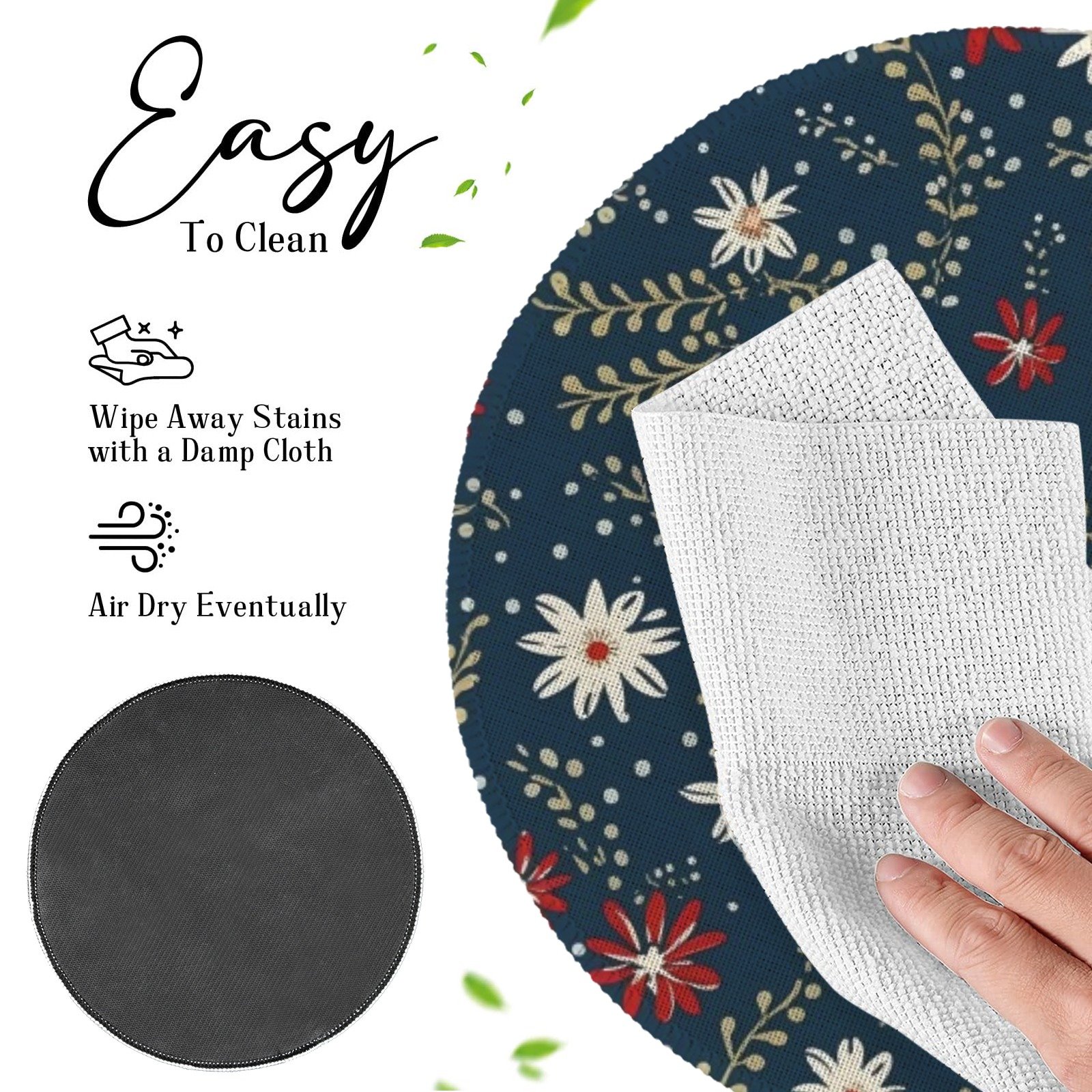 Christmas Placemats | Daisies | Holiday Dinner Table Decor | 4 Pack Christmas Placemats christmas dining decor 2 Christmas Placemats | Daisies | Holiday Dinner Table Decor | 4 Pack Christmas Placemats christmas dining decor 2