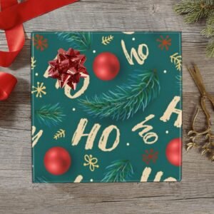 Christmas Wrapping Paper | Premium Holiday Gift Wrap | Holly Day 58″ x 23″ (1–5 Rolls) Wrapping Paper Christmas Gift Wrap