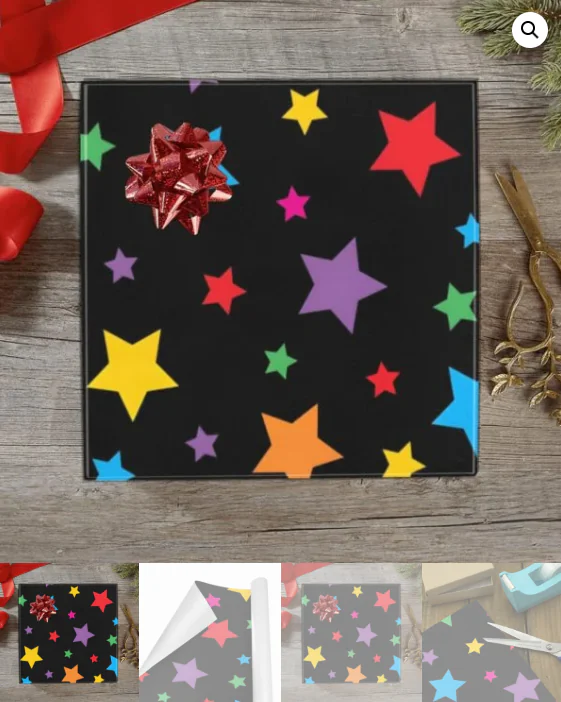 Christmas Wrapping Paper | Premium Holiday Gift Wrap | Allstar 58″ x 23″ (1–5 Rolls) Wrapping Paper Christmas Gift Wrap 5