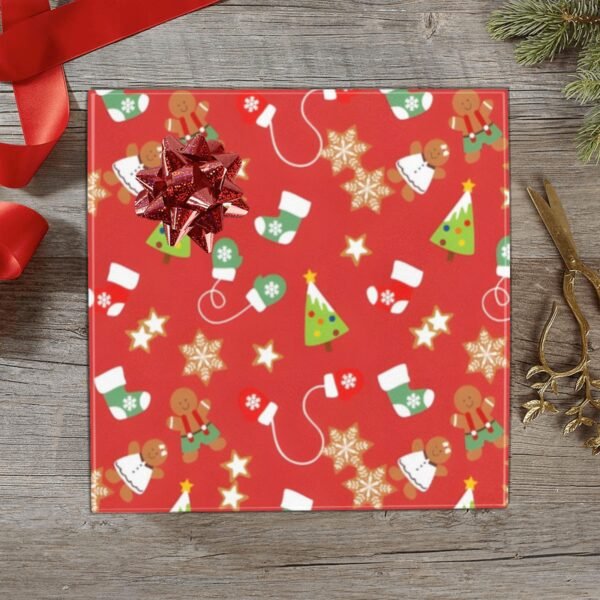 Christmas Wrapping Paper | Premium Holiday Gift Wrap | Green Socks 58″ x 23″ (1–5 Rolls) Wrapping Paper Christmas Gift Wrap