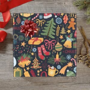 Christmas Wrapping Paper | Premium Holiday Gift Wrap | All Holiday 58″ x 23″ (1–5 Rolls) Christmas Christmas Gift Wrap