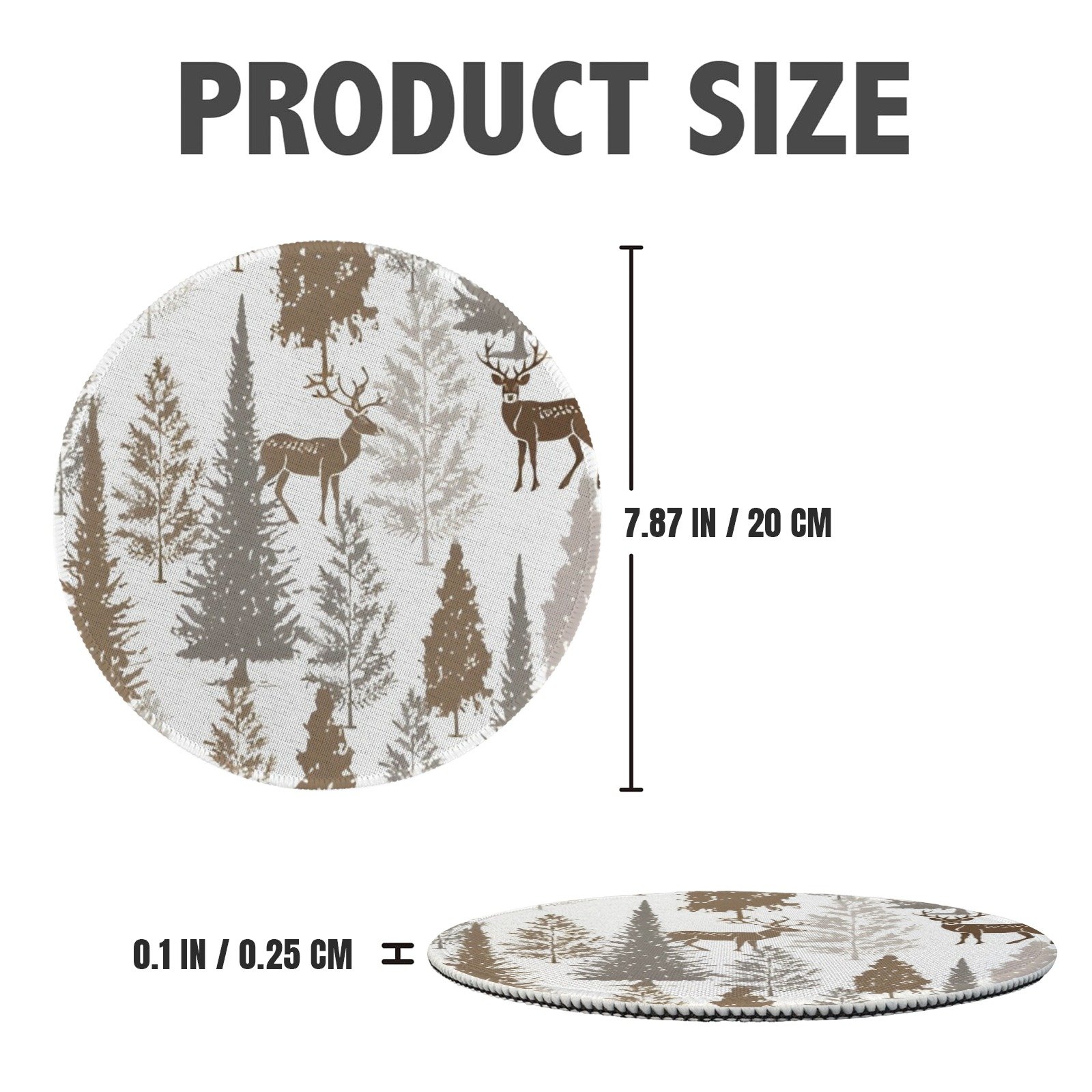 Christmas Placemats | Buck | Holiday Dinner Table Decor | 4 Pack Christmas Placemats christmas dining decor 5 Christmas Placemats | Buck | Holiday Dinner Table Decor | 4 Pack Christmas Placemats christmas dining decor 5