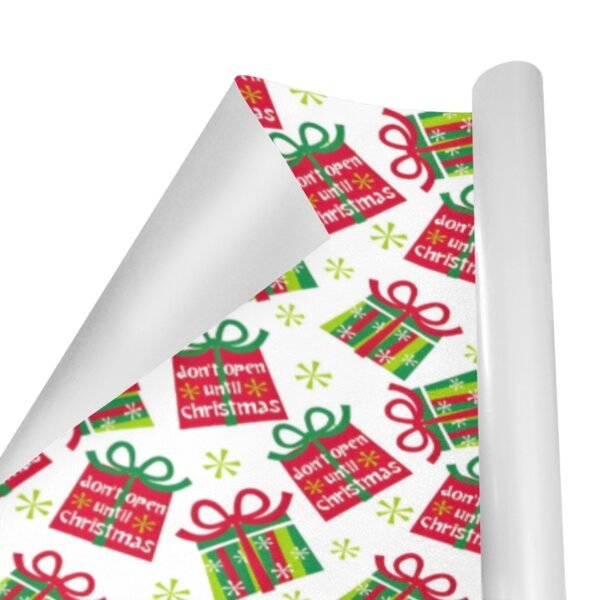 Christmas Wrapping Paper | Premium Holiday Gift Wrap | Until Xmas 58″ x 23″ (1–5 Rolls) Wrapping Paper Christmas Gift Wrap 2