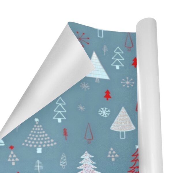 Christmas Wrapping Paper | Premium Holiday Gift Wrap | Slate Forest 58″ x 23″ (1–5 Rolls) Wrapping Paper Christmas Gift Wrap 2
