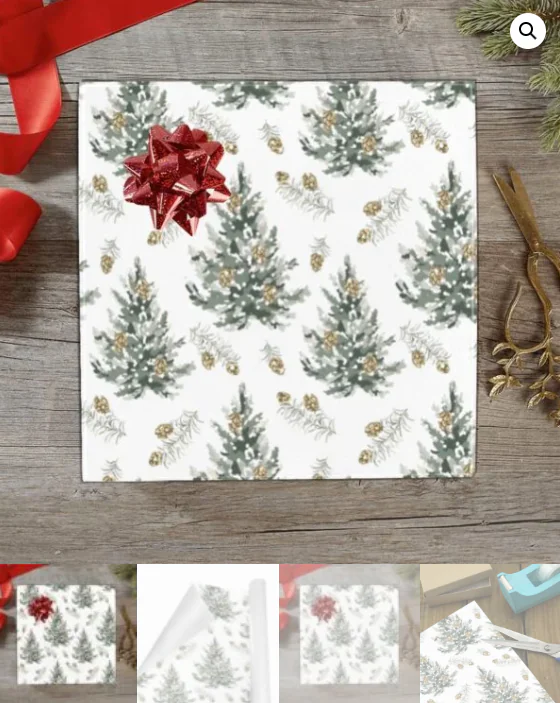 Christmas Wrapping Paper | Premium Holiday Gift Wrap | Gold Pine 58″ x 23″ (1–5 Rolls) Wrapping Paper Christmas Gift Wrap 5 Christmas Wrapping Paper | Premium Holiday Gift Wrap | Gold Pine 58″ x 23″ (1–5 Rolls) Wrapping Paper Christmas Gift Wrap 5
