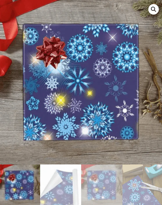 Christmas Wrapping Paper | Premium Holiday Gift Wrap | Galactic 58″ x 23″ (1–5 Rolls) Wrapping Paper Christmas Gift Wrap 5