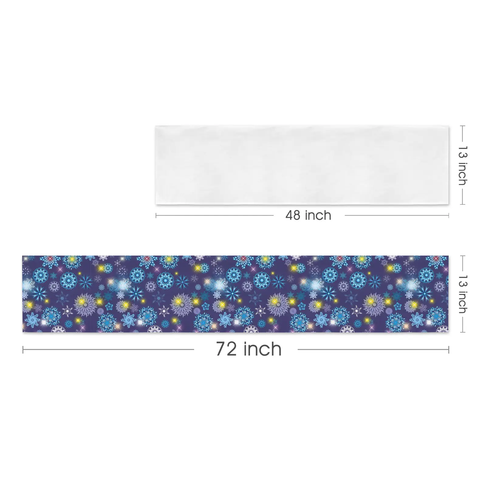 Christmas Table Runner | Galactic | Holiday Dinner Table Decor Christmas Table Runners Christmas dinner table runner 2
