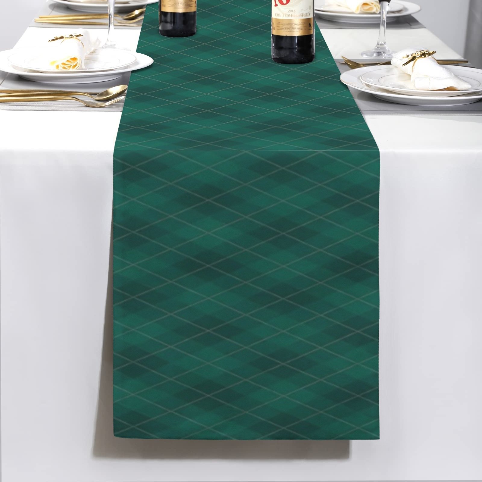 Christmas Table Runner | Daisy | Holiday Dinner Table Decor Christmas Table Runners Christmas dinner table runner 16