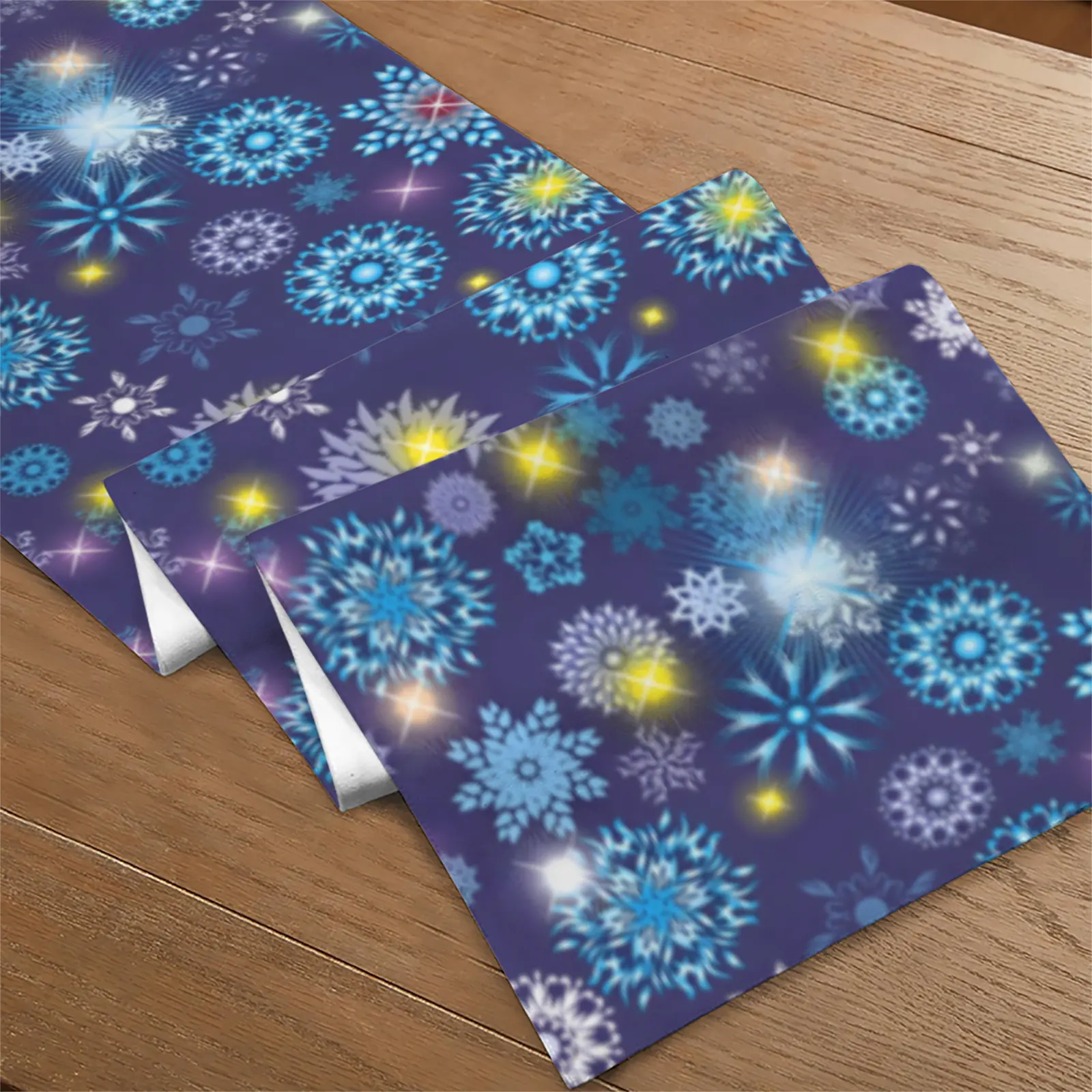 Christmas Table Runner | Galactic | Holiday Dinner Table Decor Christmas Table Runners Christmas dinner table runner 4