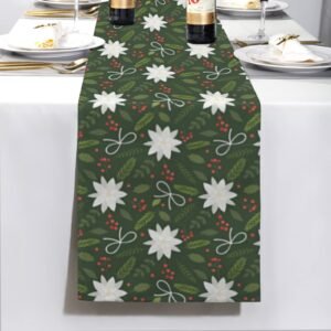 Christmas Table Runner | Crocus | Holiday Dinner Table Decor Christmas Table Runners Christmas dinner table runner Christmas Table Runner | Crocus | Holiday Dinner Table Decor Christmas Table Runners Christmas dinner table runner