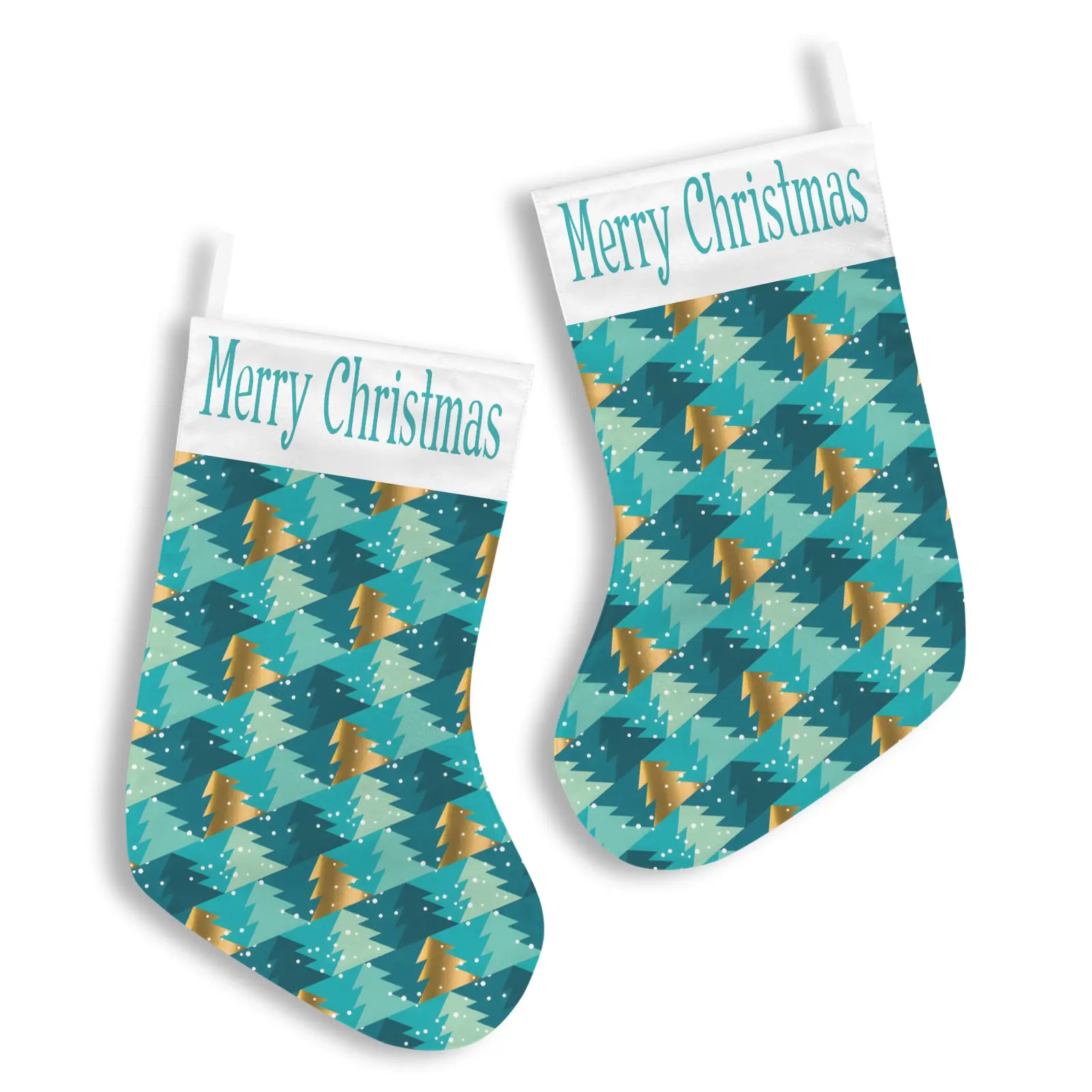 Christmas Stockings | Holiday Stocking Sock | Teal Trees Christmas Stockings christmas sock 2