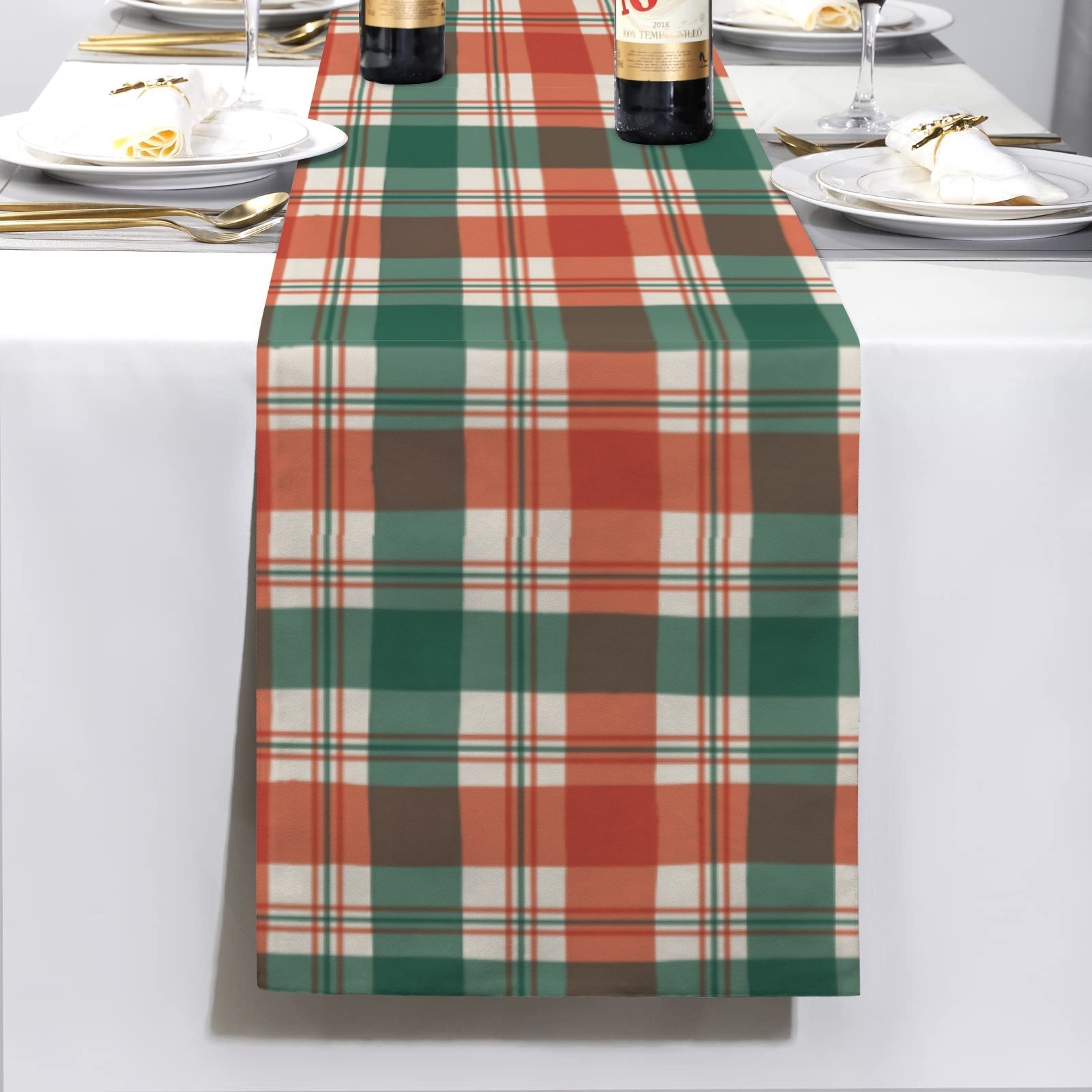 Christmas Table Runner | Ho Ho Ho | Holiday Dinner Table Decor Christmas Table Runners Christmas dinner table runner