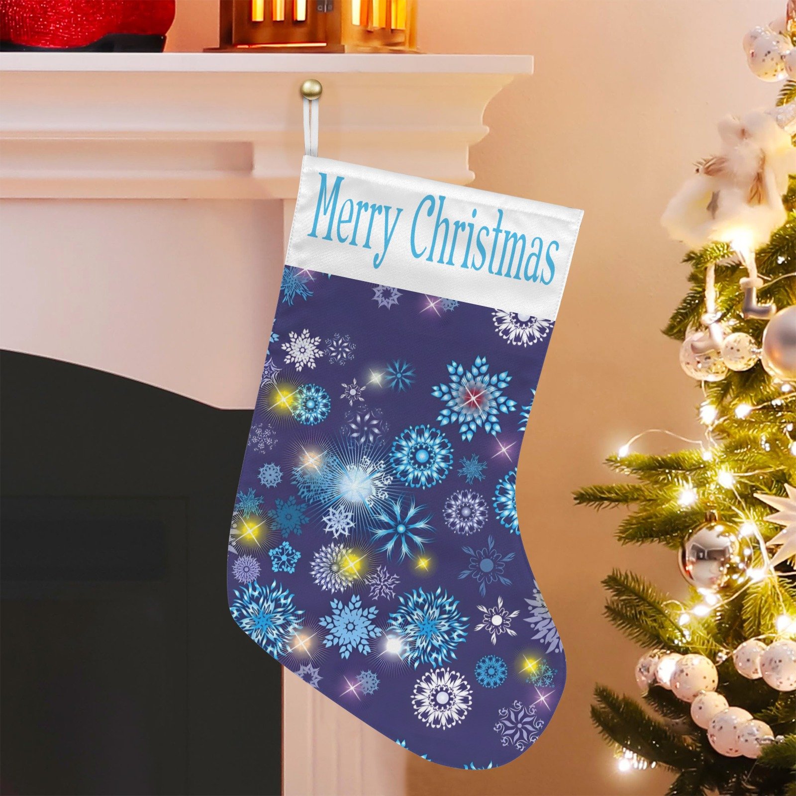 Christmas Stockings | Holiday Stocking Sock | Forest Christmas Stockings christmas sock 6