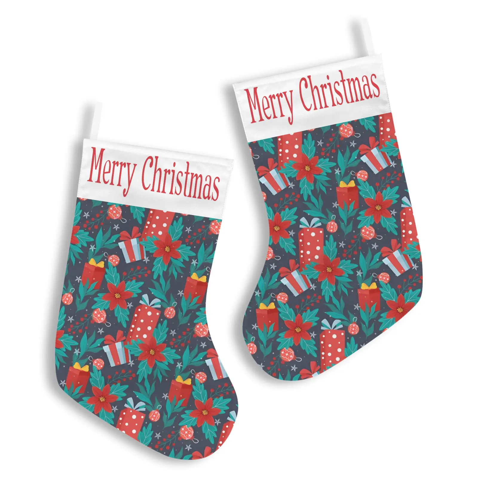 Christmas Stockings | Holiday Stocking Sock | Floral Gifts Christmas Stockings christmas sock 2