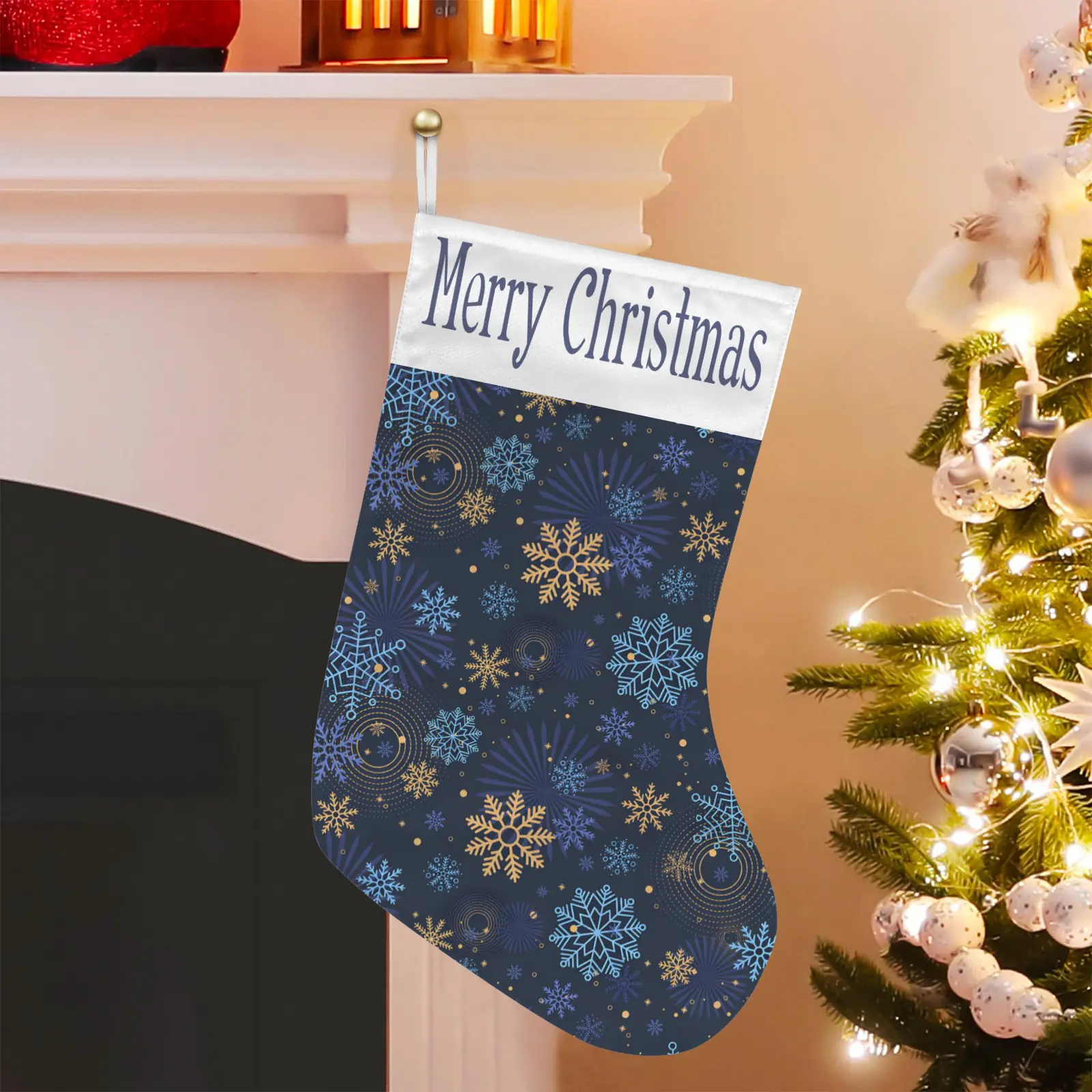 Christmas Stockings | Holiday Stocking Sock | Sparkle Christmas Stockings christmas sock