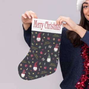 Christmas Stockings | Holiday Stocking Sock | Gnomes Christmas Stockings christmas sock